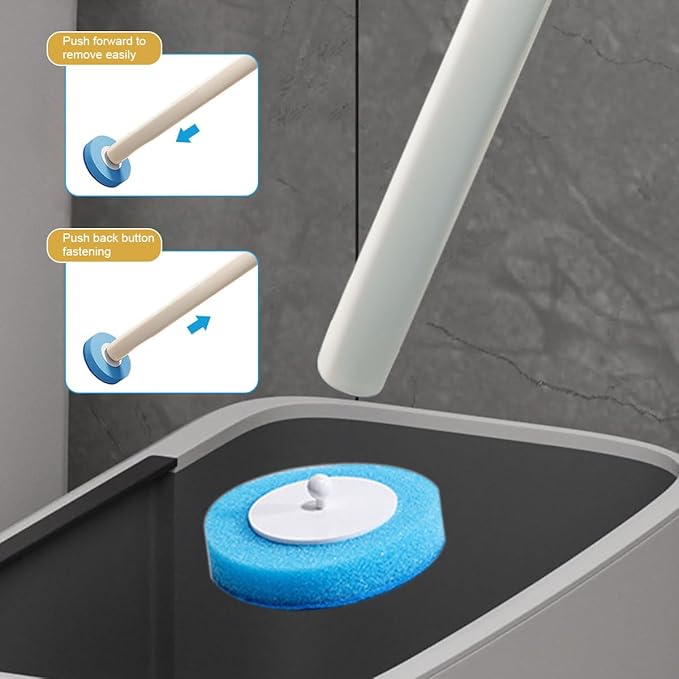 Engångstoalettborsteset för väggmontering