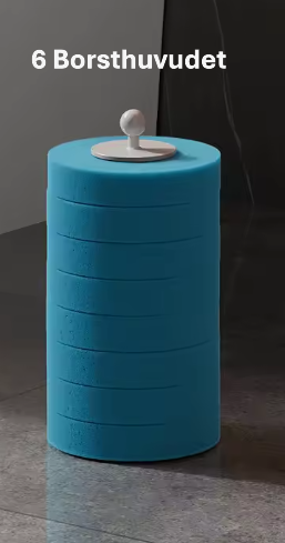 Engångstoalettborsteset för väggmontering