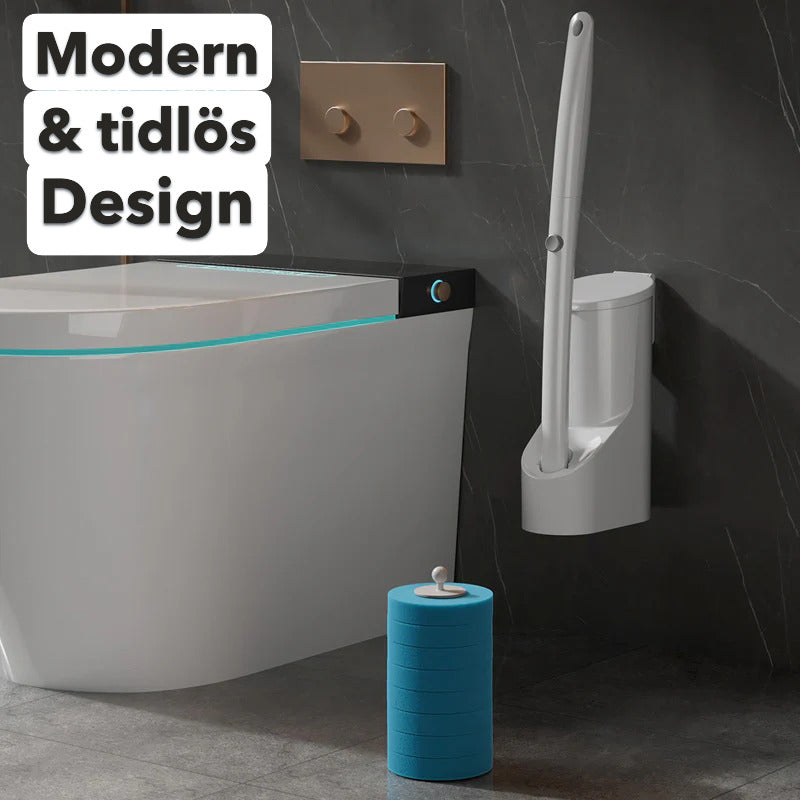 Engångstoalettborsteset för väggmontering